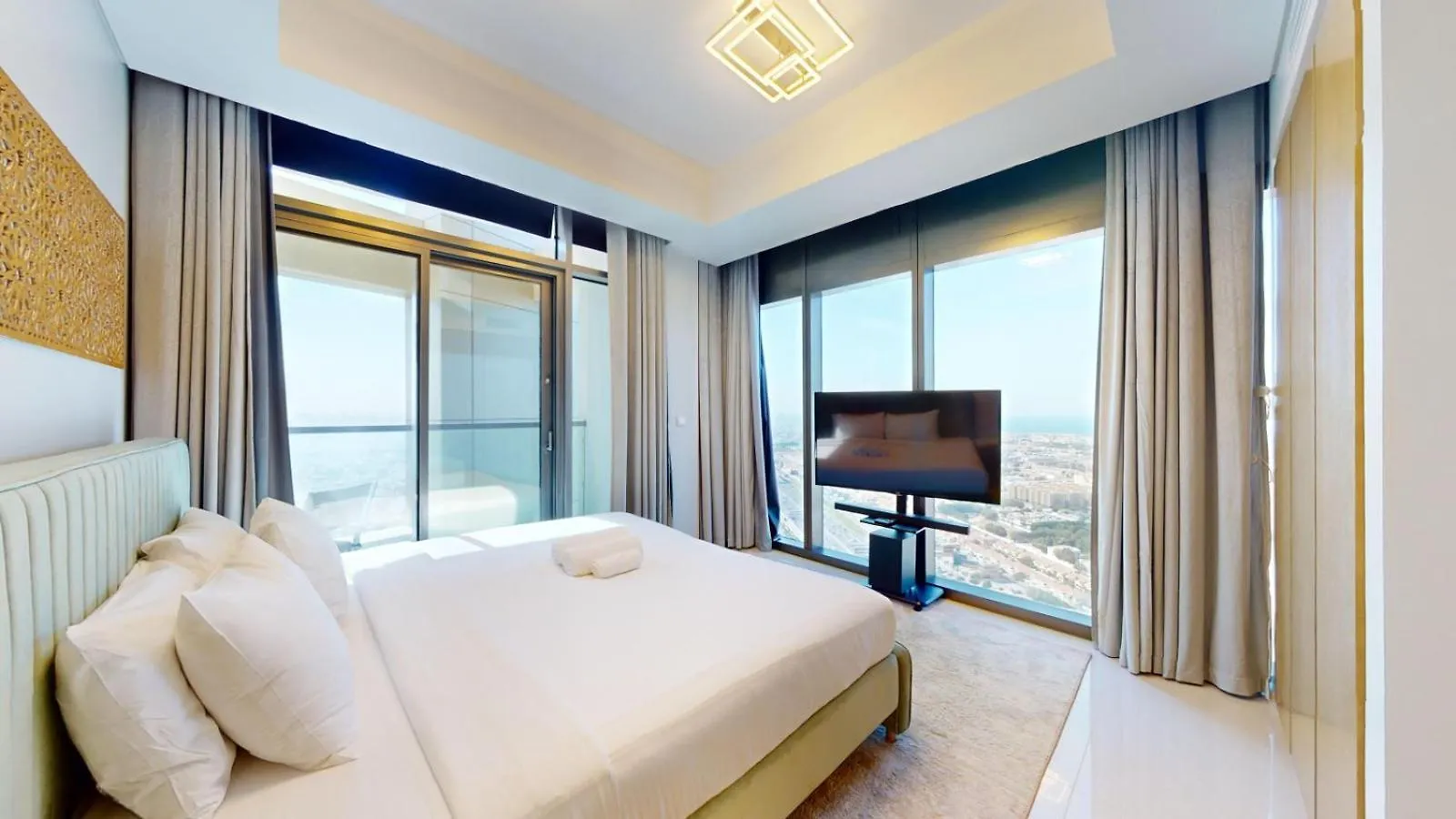 아파트 Aykon City - Two Bed With Mesmerizing City View 두바이