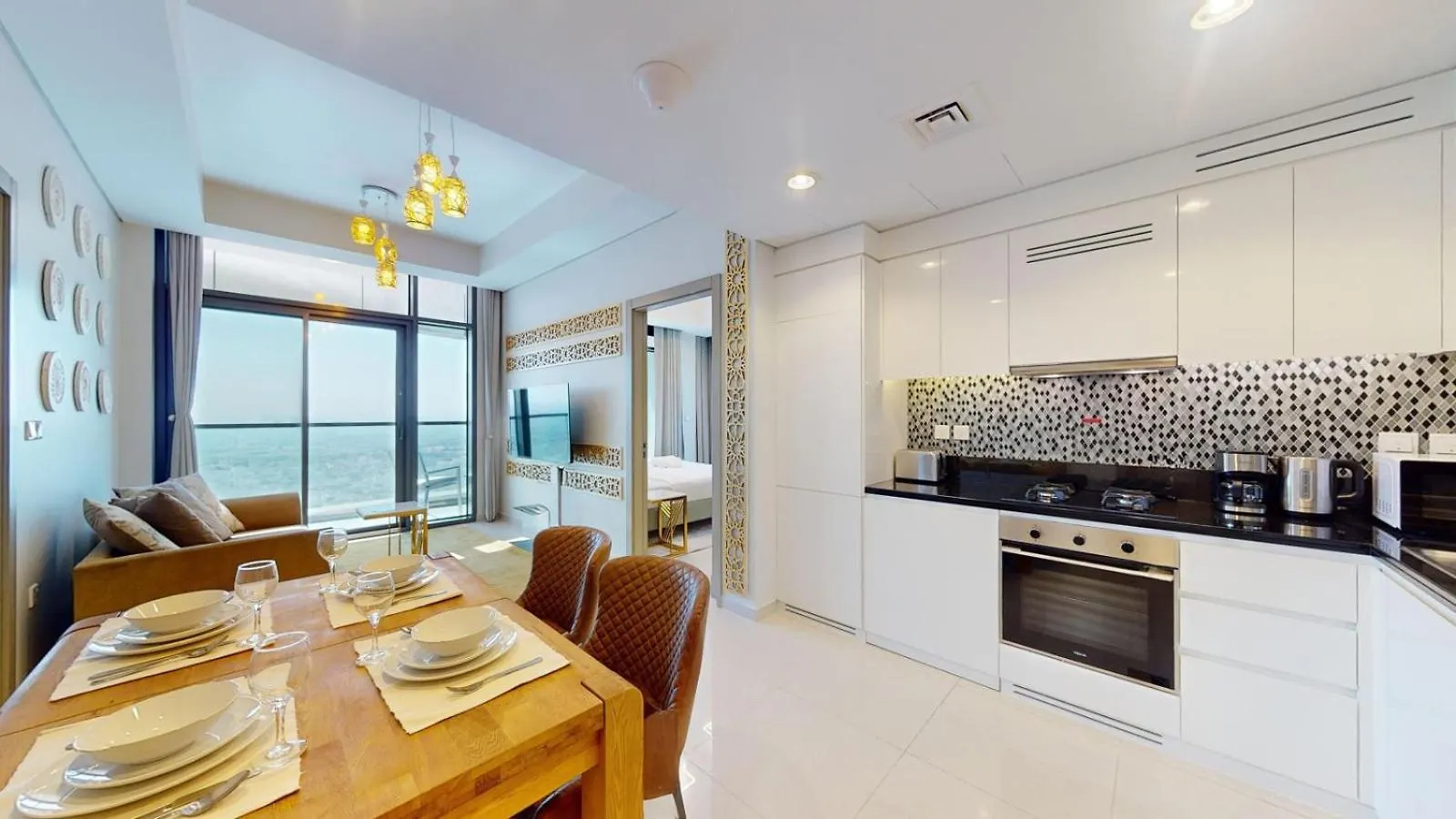 Aykon City - Two Bed With Mesmerizing City View 두바이 0*,  아랍에미리트