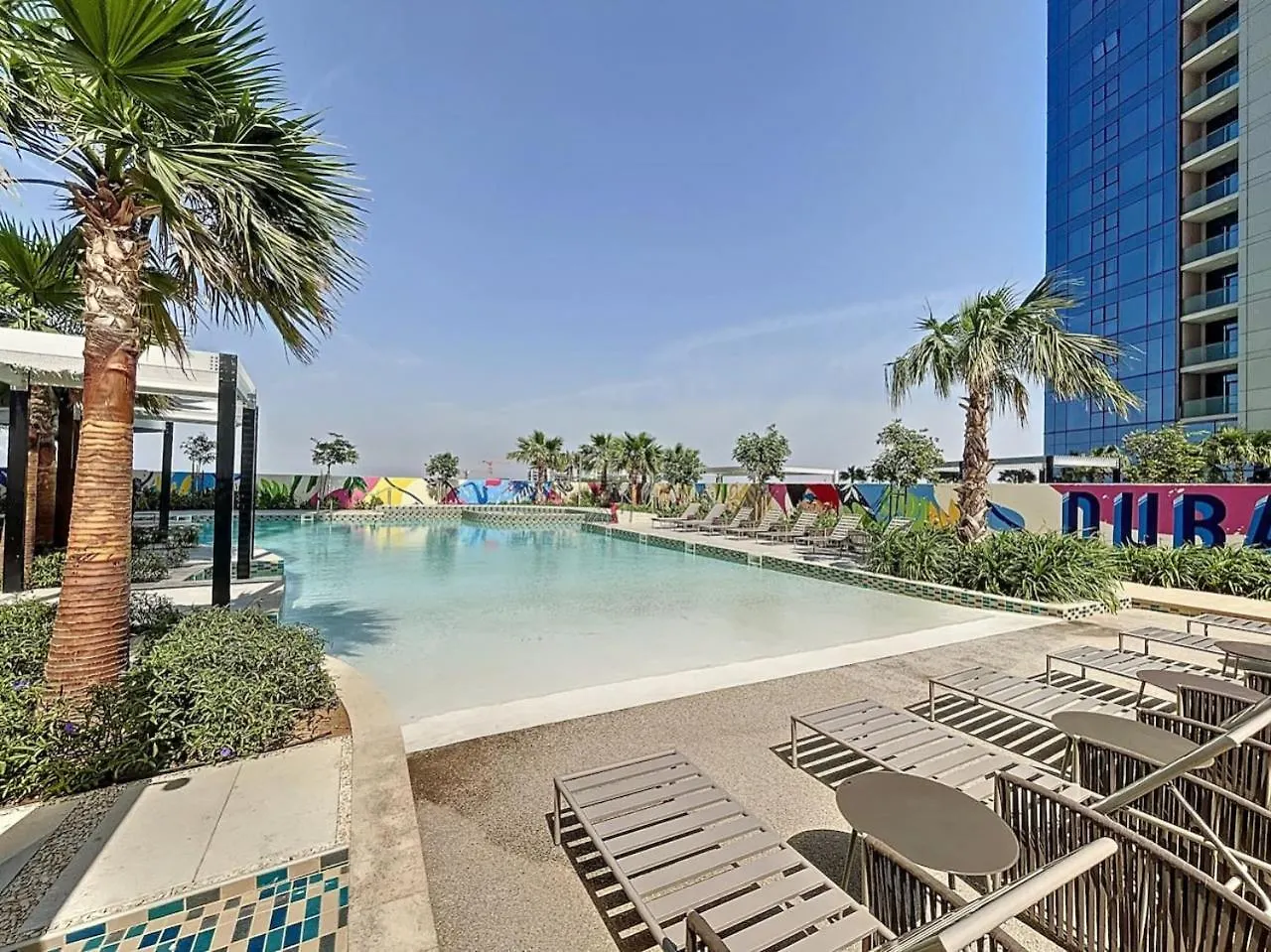 Aykon City - Two Bed With Mesmerizing City View 두바이 0*,